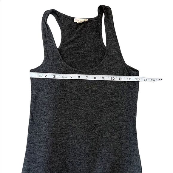 ZENANA OUTFITTERS Charcoal Grey T Back Racerback Stretch Basic Tank Top S - Picture 5 of 8